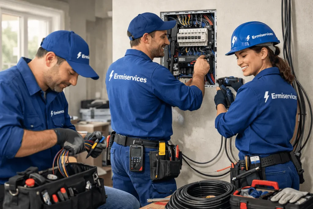Intervention d'urgence d'un électricien Ermiservices en Guyane